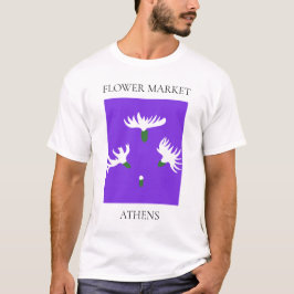 Flower Market - Athens Tシャツ
