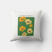 Flower Market - California クッション (裏面)