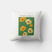Flower Market - California クッション (正面)