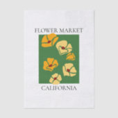 Flower Market - California 薄葉紙 (正面)