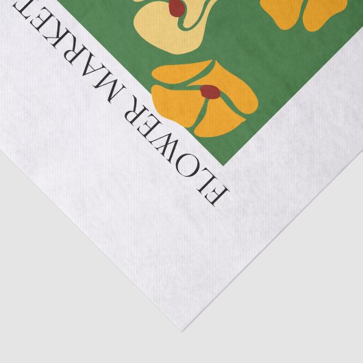 Flower Market - California 薄葉紙 (詳細)