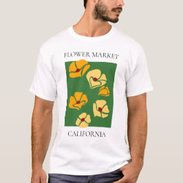 Flower Market - California Tシャツ