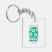 Flower Market - Georgia キーホルダー (正面左)