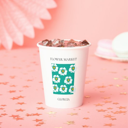 Flower Market - Georgia 紙コップ (インサイチュ)