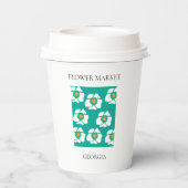 Flower Market - Georgia 紙コップ (裏面)