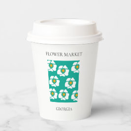 Flower Market - Georgia 紙コップ