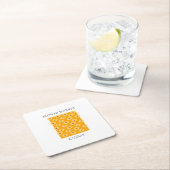 Flower Market - Kansas スクエアペーパーコースター (インサイチュ)