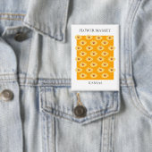 Flower Market - Kansas 缶バッジ (インサイチュ)