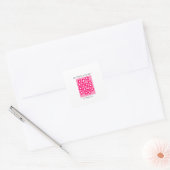 Flower Market - London スクエアシール (封筒)