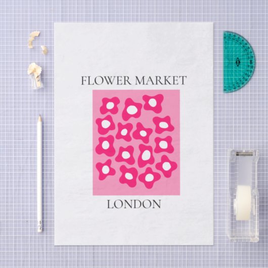 Flower Market - London 薄葉紙 (クラフト)