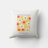 Flower Market - Michigan クッション (裏面)