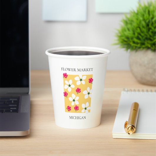 Flower Market - Michigan 紙コップ (インサイチュ)