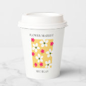 Flower Market - Michigan 紙コップ (正面)