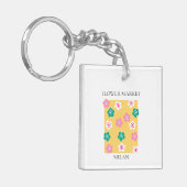 Flower Market - Milan キーホルダー (正面左)