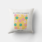 Flower Market - Milan クッション (裏面)