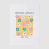 Flower Market - Milan 薄葉紙 (正面)