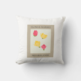 Flower Market - Netherlands クッション