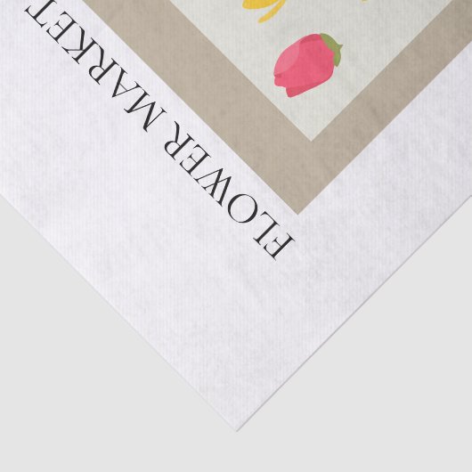 Flower Market - Netherlands 薄葉紙 (詳細)