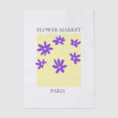 Flower Market - Paris 薄葉紙 (正面)