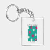 Flower Market - Prague キーホルダー (正面左)