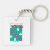 Flower Market - Prague キーホルダー (裏面)