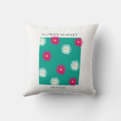 Flower Market - Prague クッション (裏面)