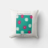Flower Market - Prague クッション (正面)