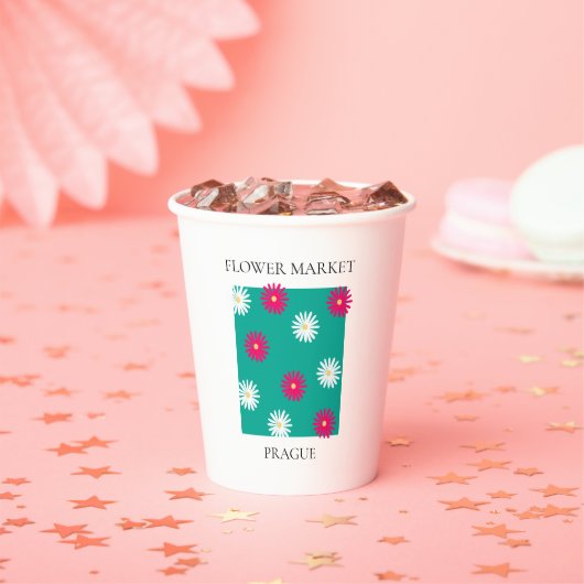 Flower Market - Prague 紙コップ (インサイチュ)