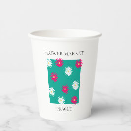 Flower Market - Prague 紙コップ