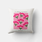 Flower Market - Seoul クッション (裏面)