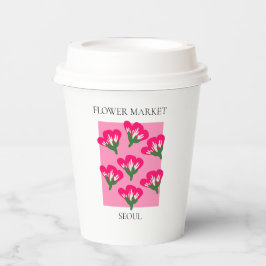 Flower Market - Seoul 紙コップ