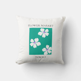 Flower Market - Tokyo クッション