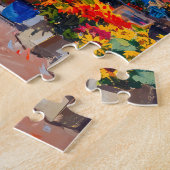 Flower Market with Historic Buildings Fantasy Pain ジグソーパズル (側面)