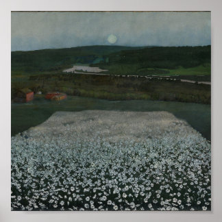 Flower Meadow in the North - Fine Art Print ポスター