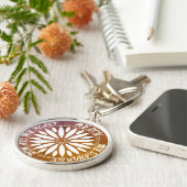 FLOWER MODERN GIFT FROM MOM DAD SISTER SON BOSS キーホルダー (側面)