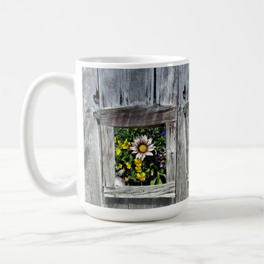 Flower mug コーヒーマグカップ (左)