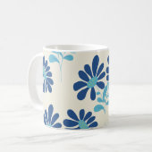 Flower mug コーヒーマグカップ (正面左)