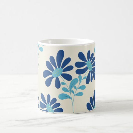 Flower mug コーヒーマグカップ (中央)