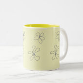 flower mug ツートーンマグカップ (正面右)