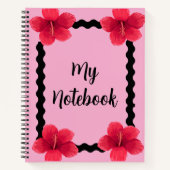flower Notebook ノートブック (正面)