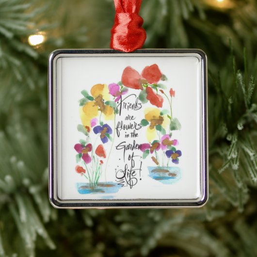 **FLOWER OF GARDEN** MY FRIEND METALオーナメント メタルオーナメント (ツリー)