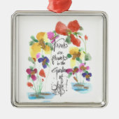 **FLOWER OF GARDEN** MY FRIEND METALオーナメント メタルオーナメント (正面)