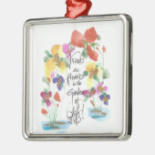 **FLOWER OF GARDEN** MY FRIEND METALオーナメント メタルオーナメント (左)
