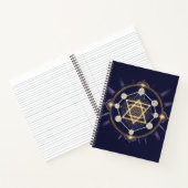 Flower of Infinity — Sacred Geometry Celestial ノートブック (内部)