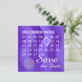 Flower Of Life – カレンダーカスタム – 日付を保存 セーブザデート (スタンド正面)