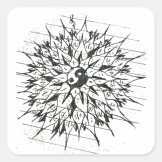 Flower of Life スクエアシール