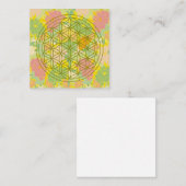 flower of life スクエア名刺 (正面/裏面)