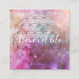 Flower of life スクエア名刺