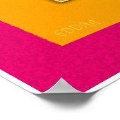 FLOWER OF LIFE -チャクラYantra ポスター (角)