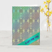 FLOWER OF LIFE – パターグランジン2 カード (黄色い花)